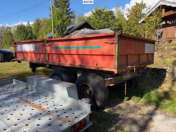 Orkel T100 dumperhenger 2001. 7 of 13
