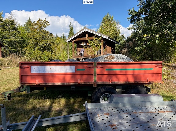 Orkel T100 dumperhenger 2001. 6 of 13