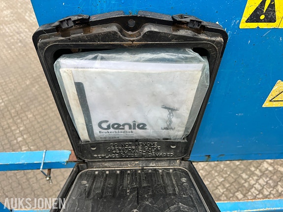 Genie GS-5390RT dieseldrevet terrengsakselift med 18,1 m arbeidshøyde og stor plattform 25 of 25