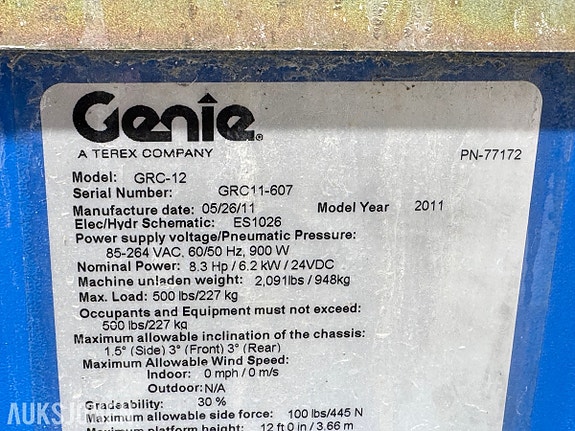 Genie GRC-12 - 5,5m mastelift 13 of 20