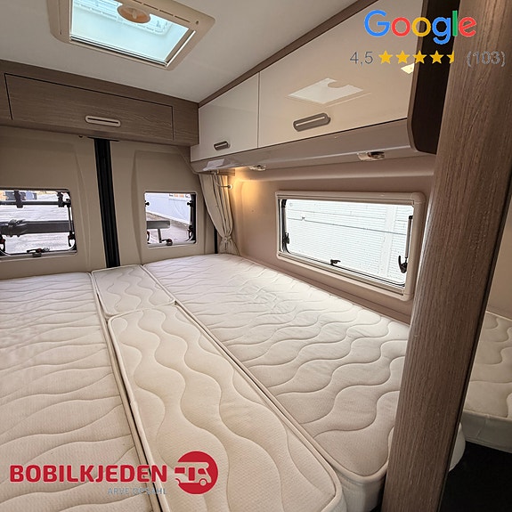 Challenger Vany 217 || Enkeltsenger | 636cm | Krok | 9-trinns | Truma Diesel + 230v | Solcelle | Sykkelstativ | R.kam 25 of 30