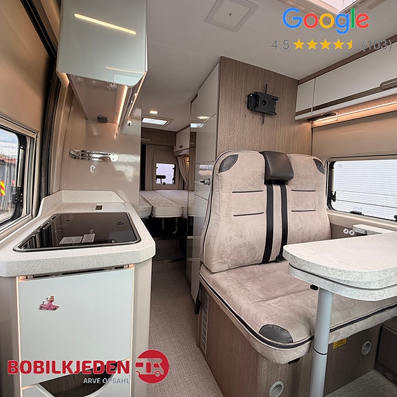 Challenger Vany 217 || Enkeltsenger | 636cm | Krok | 9-trinns | Truma Diesel + 230v | Solcelle | Sykkelstativ | R.kam 23 of 30