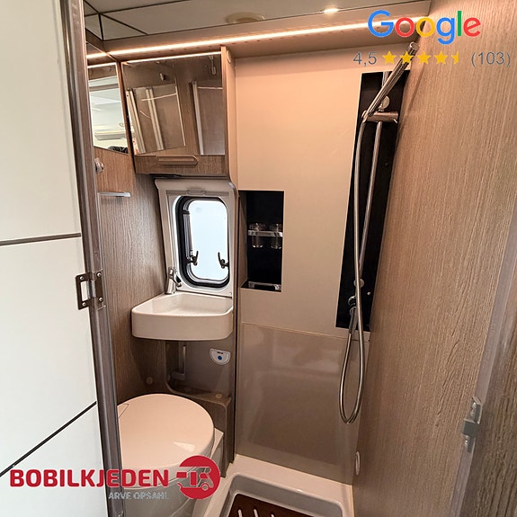 Challenger Vany 217 || Enkeltsenger | 636cm | Krok | 9-trinns | Truma Diesel + 230v | Solcelle | Sykkelstativ | R.kam 29 of 30