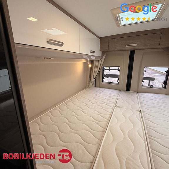Challenger Vany 217 || Enkeltsenger | 636cm | Krok | 9-trinns | Truma Diesel + 230v | Solcelle | Sykkelstativ | R.kam 26 of 30