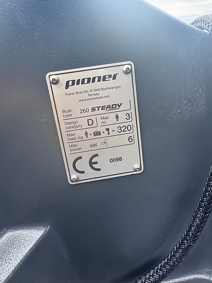 Lite kjørt Pioner Steady med 6 KK Yamaha 3 of 8