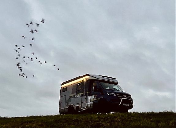 Hymer ML-T 570 CrossOver 2025 med digital VB Luftfjæring og Koni 4x4 støtdempere. 32“ TV - Wifi ruter 5 of 30