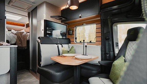 Hymer ML-T 570 CrossOver 2025 med digital VB Luftfjæring og Koni 4x4 støtdempere. 32“ TV - Wifi ruter 27 of 30
