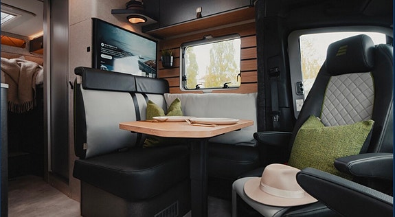 Hymer ML-T 570 CrossOver 2025 med digital VB Luftfjæring og Koni 4x4 støtdempere. 32“ TV - Wifi ruter 25 of 30