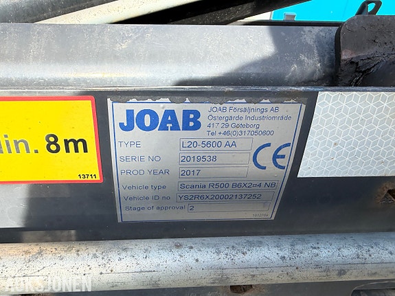 Scania R500 krokbil / krokløft - JOAB L20-5600 AA 18 of 30