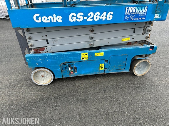 Genie GS-2646 sakselift, 411 t 9 of 25