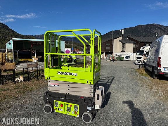 Andre Dyrskun Zoomlion ZS0407DC-Li Sakselift, Li-ion, 240 kg kapasitet 7 of 9