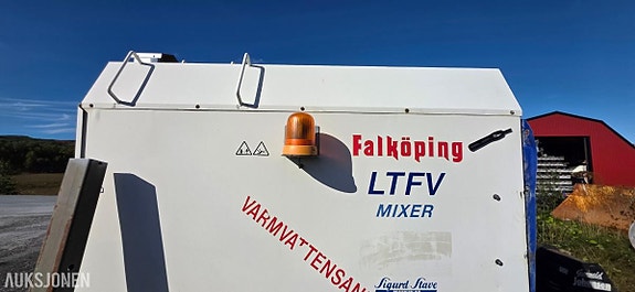Andre Falköping C-7 LTFV kasse-strøer / sandspreder. Krokramme. 18 of 24
