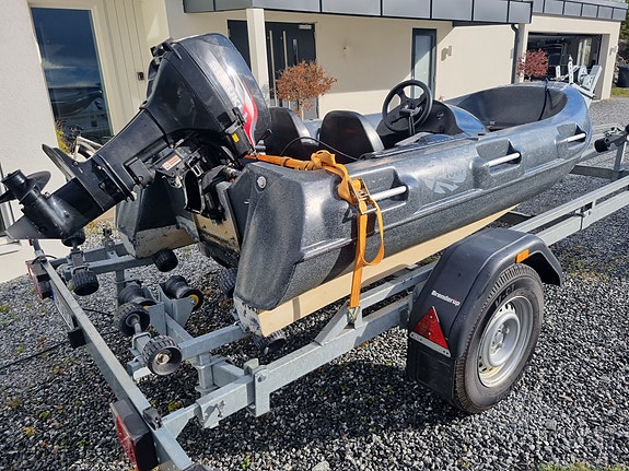 HØSTPRIS!! River 350 XR, med godt vedlikeholdt og påkostet Suzuki motor 4 of 10