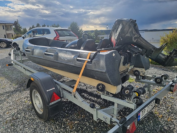 HØSTPRIS!! River 350 XR, med godt vedlikeholdt og påkostet Suzuki motor 3 of 10