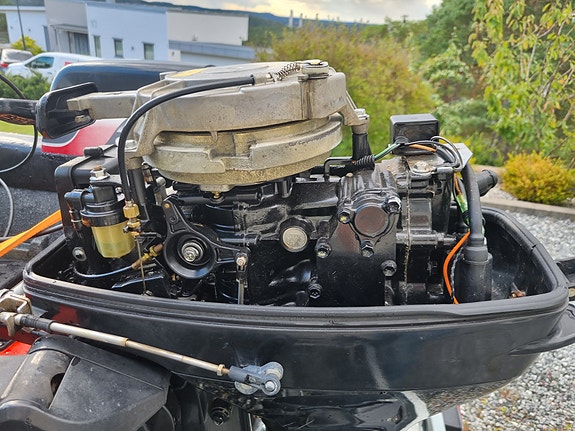 HØSTPRIS!! River 350 XR, med godt vedlikeholdt og påkostet Suzuki motor 7 of 10
