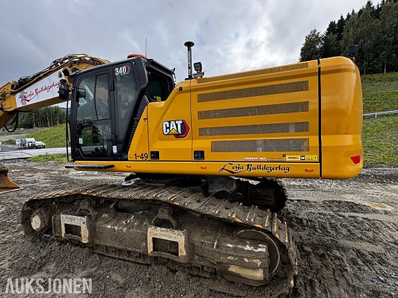 Cat 340 Beltegraver, Makin 3D, XploSafe, Klepp Mek-feste 8 of 30