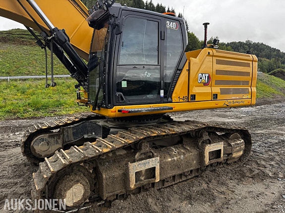 Cat 340 Beltegraver, Makin 3D, XploSafe, Klepp Mek-feste 9 of 30