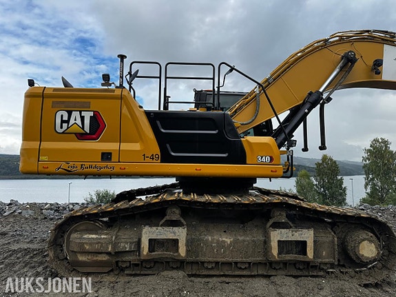 Cat 340 Beltegraver, Makin 3D, XploSafe, Klepp Mek-feste 3 of 30