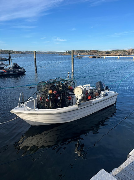 Fiskebåt Uttern A51 med Henger og Teinehaler 8 of 18