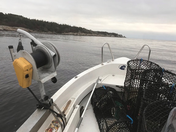 Fiskebåt Uttern A51 med Henger og Teinehaler 3 of 18