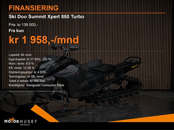 Ski-doo Summit X Expert 850 E-TEC Turbo 13 of 13