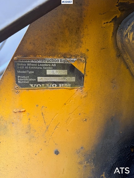 Volvo L70C hjullaster m/ 2 skuffer 20 of 27