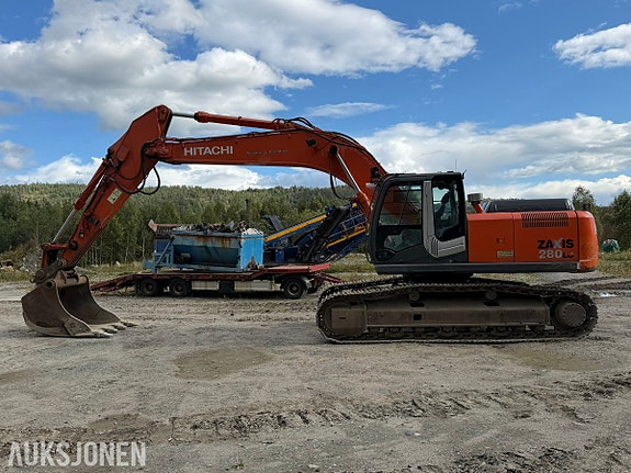 Hitachi Zaxis ZX280LC-3 Gravemaskin 3 of 30