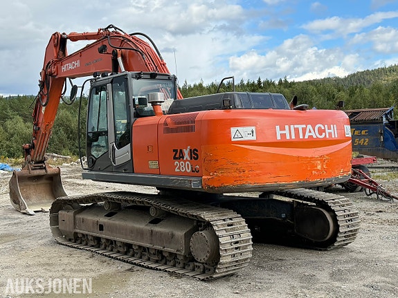Hitachi Zaxis ZX280LC-3 Gravemaskin 4 of 30