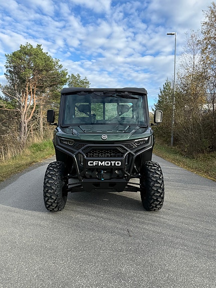 CFMOTO U10 PRO HIGHLAND PRO GREEN ABS - Ledlys - Tipp på kasse - 29" Dekk - 90HK 4 of 30