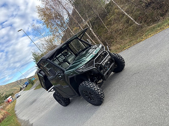 CFMOTO U10 PRO HIGHLAND PRO GREEN ABS - Ledlys - Tipp på kasse - 29" Dekk - 90HK 2 of 30