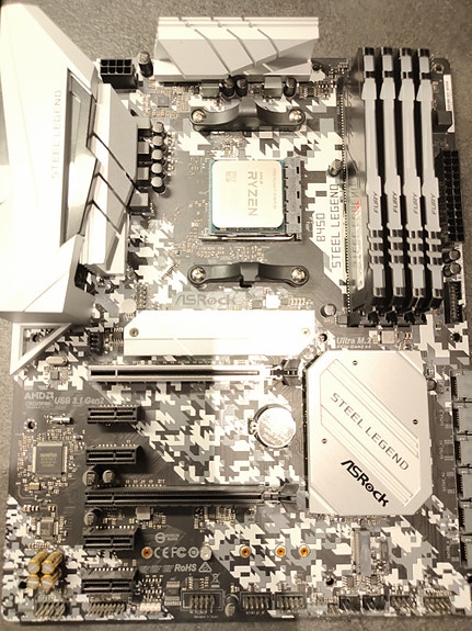 Ryzen 7 5700X3D + ASRock B450 Steel Legend + 32GB DDR4 | FINN-torget