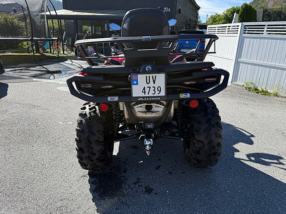 Can-Am Can-Am Outlander MAX 850 XT 2025 – kun 74,7 km – Fiery Red – brøytepakke 12 of 13