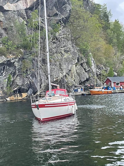Scanmar 33 med teakdekk (uvanlig option)  vurderes solgt til høstpris 11 of 22