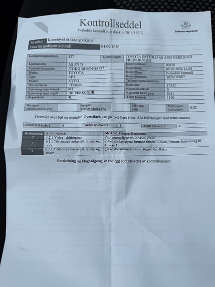 Toyota Aygo 17 of 17