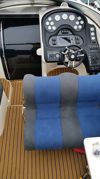 Sunseeker Hawk 31 sol båt 16 of 24
