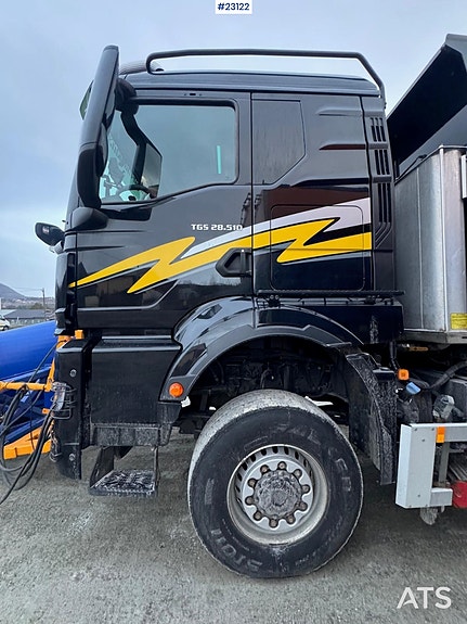 MAN TGS 28.510 6x4 Brøyterigget Tippbil – Underliggende skjær 28 of 30