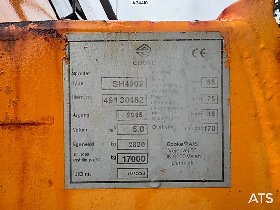 Andre 2015 Epoke SH4902 Kombispreder 18 of 18