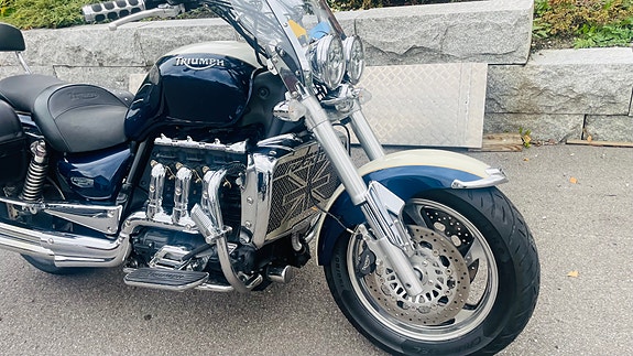 Triumph Rocket 3/ Ny service/ Gode dekk 10 of 30