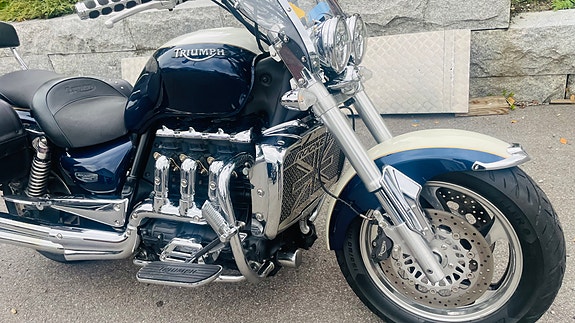 Triumph Rocket 3/ Ny service/ Gode dekk 12 of 30