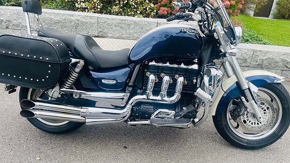 Triumph Rocket 3/ Ny service/ Gode dekk 15 of 30