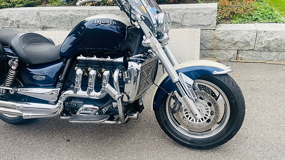 Triumph Rocket 3/ Ny service/ Gode dekk 13 of 30