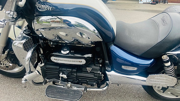 Triumph Rocket 3/ Ny service/ Gode dekk 29 of 30