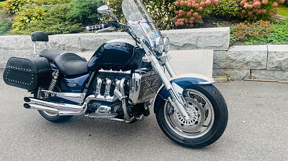 Triumph Rocket 3/ Ny service/ Gode dekk 8 of 30