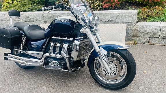 Triumph Rocket 3/ Ny service/ Gode dekk 9 of 30