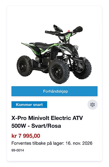 X-PRO Electric ATV Barn 2 of 2