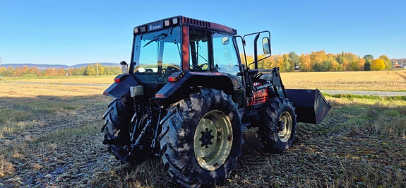 Valmet 6400 Hi-trol med ålø 640 laster, snøskuffe, hyd toppstag 7 of 19