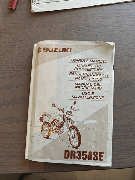 Suzuki DR 350SE 13 of 14
