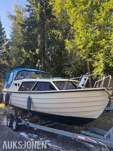 1982 Nidelv 24 båt med volvo penta md17d 2 of 18