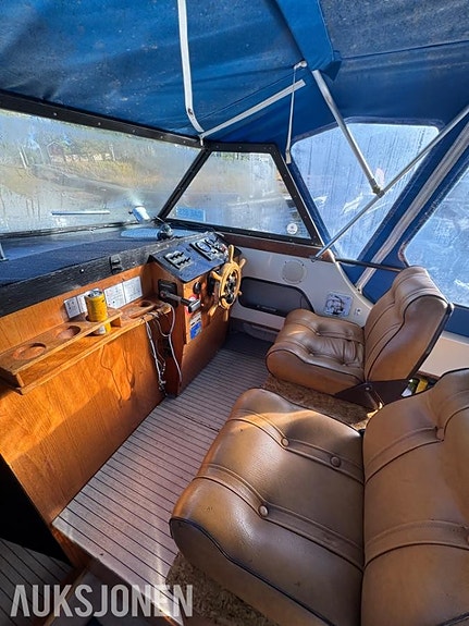 1982 Nidelv 24 båt med volvo penta md17d 10 of 18