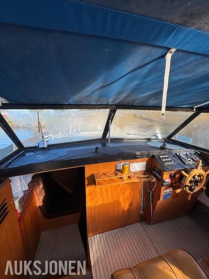1982 Nidelv 24 båt med volvo penta md17d 11 of 18